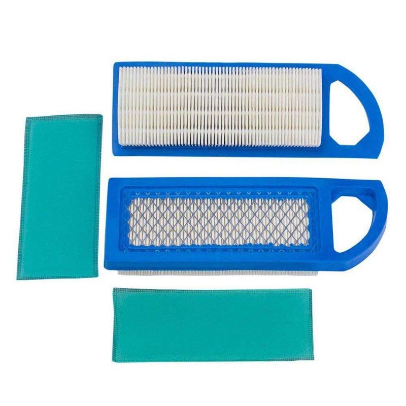 HEYZLASS 2 Pack 698083 697153 Air Filters with Pre Filter, Compatible with John Deere GY20573 Craftsman Lawn Mower Air Filter - Image 1